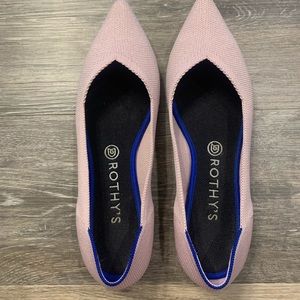 Rothy’s Custom Shimmer Petal Pink Point